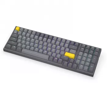 Celeris 1800, Teclado gaming Gris, Distribución US, ENDORFY Yellow de Gateron