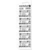 Pila everActive CR1632 de botón de litio de un solo uso 3 V — 5 uds., 16 mm × 3,2 mm