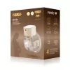Sacaleches eléctrico inalámbrico neno VENTO Three-Phase, recargable, portátil, pantalla LCD, biberón 150 ml, sin BPA, beige
