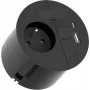 Regleta de enchufes Bachmann 938.202 — 1x UTE, 1x USB A/C 22W, 1x KBD, 2,0 m cable, conector CEE7/7