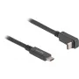 Cable USB DeLOCK USB Type-C macho a USB Type-C macho acodado 2 m 5 Gbit/s 4K PD 60W