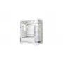 Caja de PC DeepCool CG580 4F V2 Midi Tower Blanca — ATX, cristal templado, 3 ventiladores laterales de 120 mm, soporte para radiador lateral de 360 mm