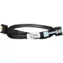 Cable ICY DOCK MB414L-B MCIO 4i SFF-TA-1016 a MCIO 4i SFF-TA-1016, 0,5 m