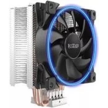 Disipador de CPU PCCOOLER GI-X4 V2 120mm azul – Disipador de aire, ventilador único, compatible con zócalos de PC estándar