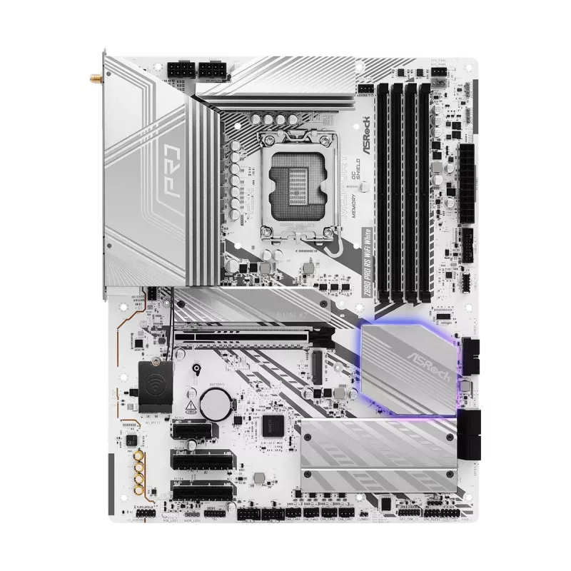 Placa base ASRock Z890 Pro RS WiFi White Intel Z890 LGA 1851 ATX