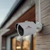 Cámara IP Maclean IPC WiFi 5MPx exterior, con sirena, CMOS 1/2.5, H.264/H.264+/H.265/H.265+/JPEG/AVI, Onvif, MCTV-516