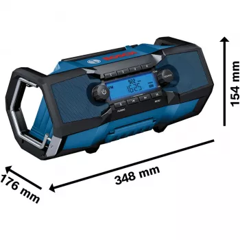 Bosch GPB 18V-2 C Professional portátil Digital Negro, Azul, Plata