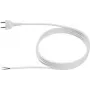 Cable de alimentación BACHMANN contour 3m blanco 241.275 H05VV-F 2x1 con conector macho Type 24 suelto 241.275 (241.275)