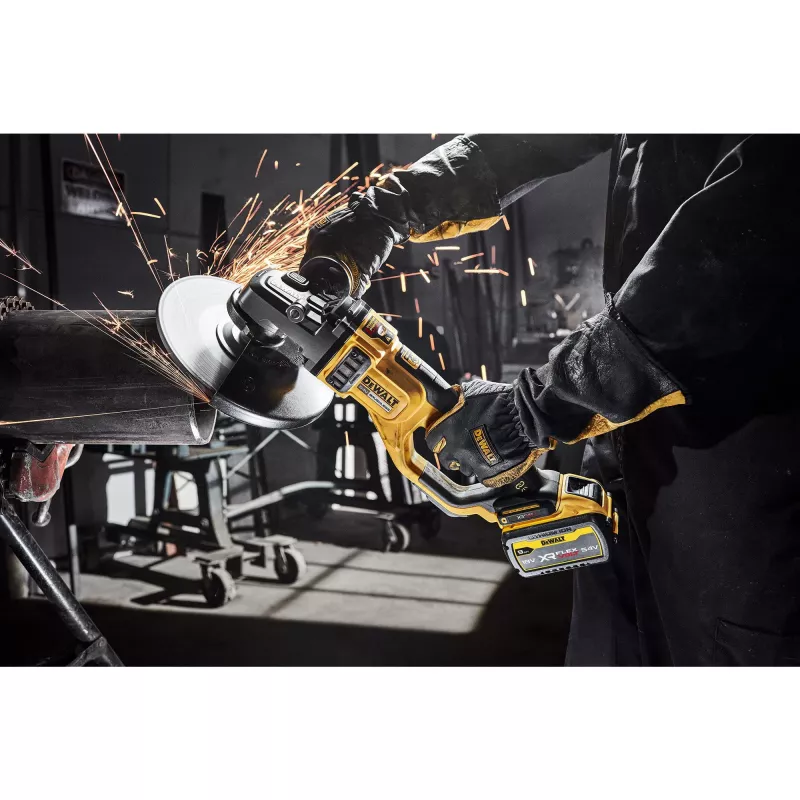 Amoladora angular DeWalt DCG460N-XJ 54V motor sin escobillas, disco de 230 mm