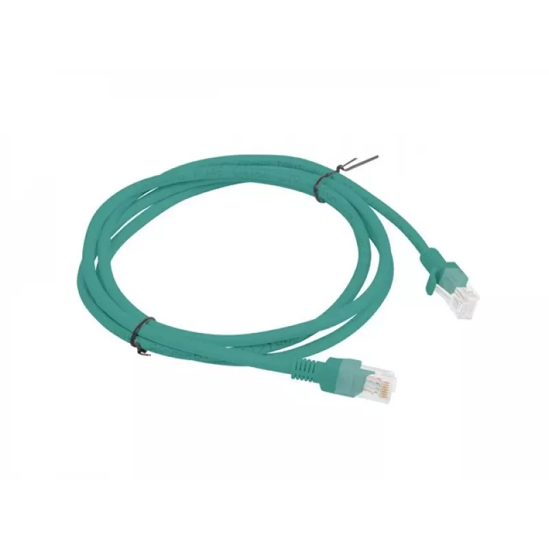 Latiguillo Cat.6 UTP 1,5M verde FLUKE PASSED LANBERG pack de 10