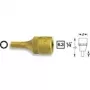 Hazet vaso destornillador hexágono interior 6,3 mm (1/4) 8501-2.5 longitud 28 mm (8501-2.5)