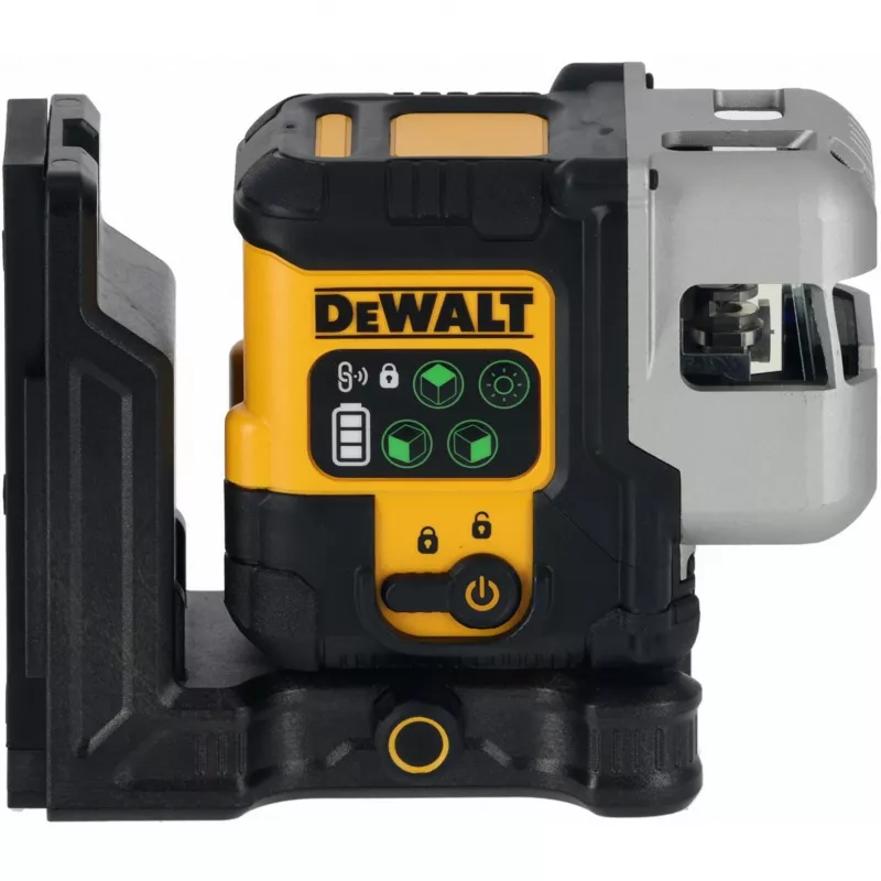 Láser multlínea a batería DeWalt DCLE14301GB 3×180° línea cruzada, 18V, líneas verdes, Powerstack Li-Ion integrado