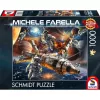 Michele Farella: Magische Sternenwelten – Schwerelos im Weltraum, puzzle 1000 piezas