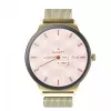 Smartwatch Garett Verona 2 Gold Mesh con Bluetooth y medidor de frecuencia cardíaca