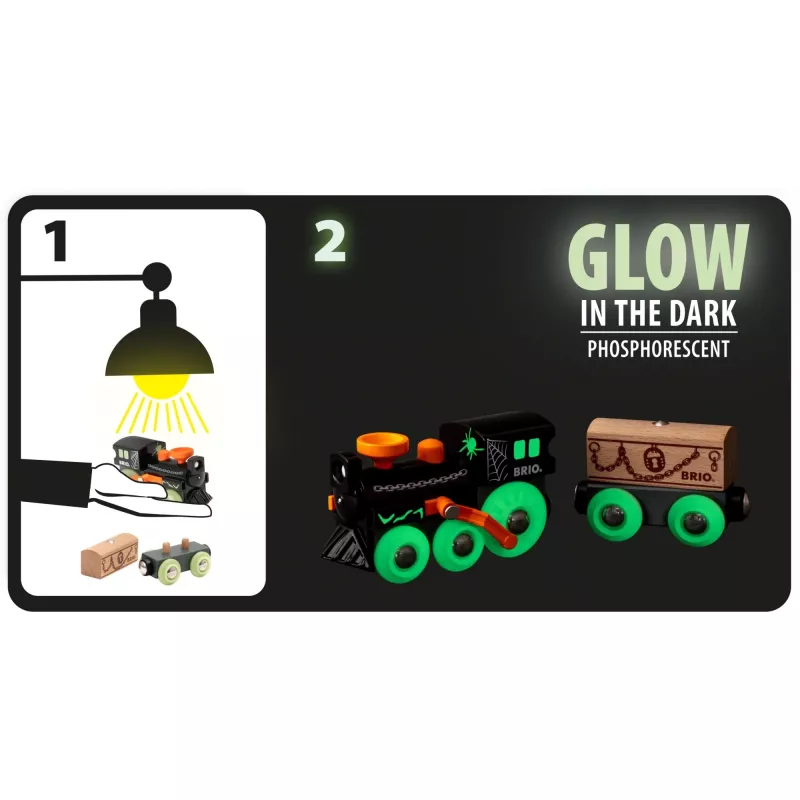 World Geisterzug Glow in the Dark, vehículo de juguete