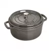 Staub Cocotte 3,8 L fuente redonda de hierro fundido