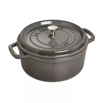 Staub Cocotte 3,8 L fuente redonda de hierro fundido