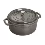 Staub Cocotte 3,8 L fuente redonda de hierro fundido