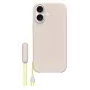 Apple Funda Beats con soporte para iPhone 17 con MagSafe y control de cámara, Limestone, MGTL4LL/A