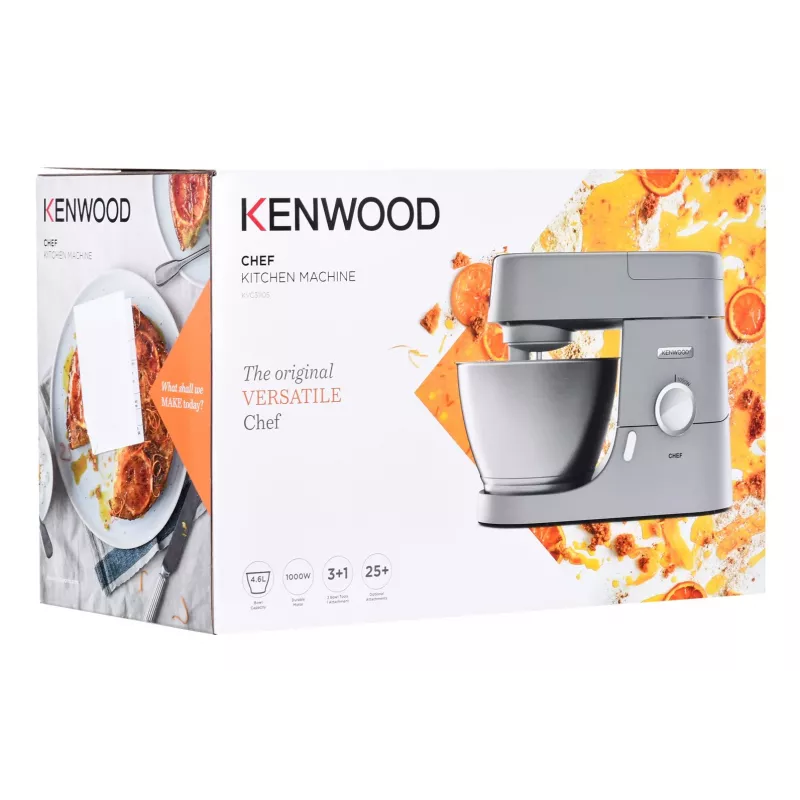 Kenwood KVC3110S Robot de cocina 1000 W 4,6 L Plata