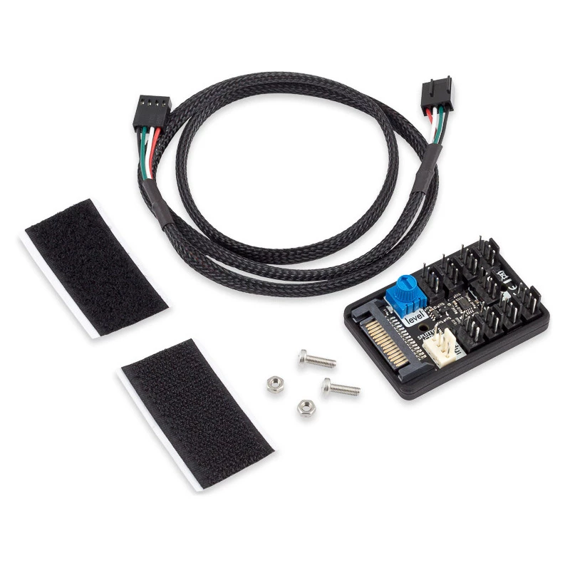 Aqua Computer SPLITTY9 ACTIVE splitter activo para hasta 9 ventiladores PWM