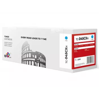 Tóner TB compatible con Canon TC-045CXN, cian, 2200, nuevo