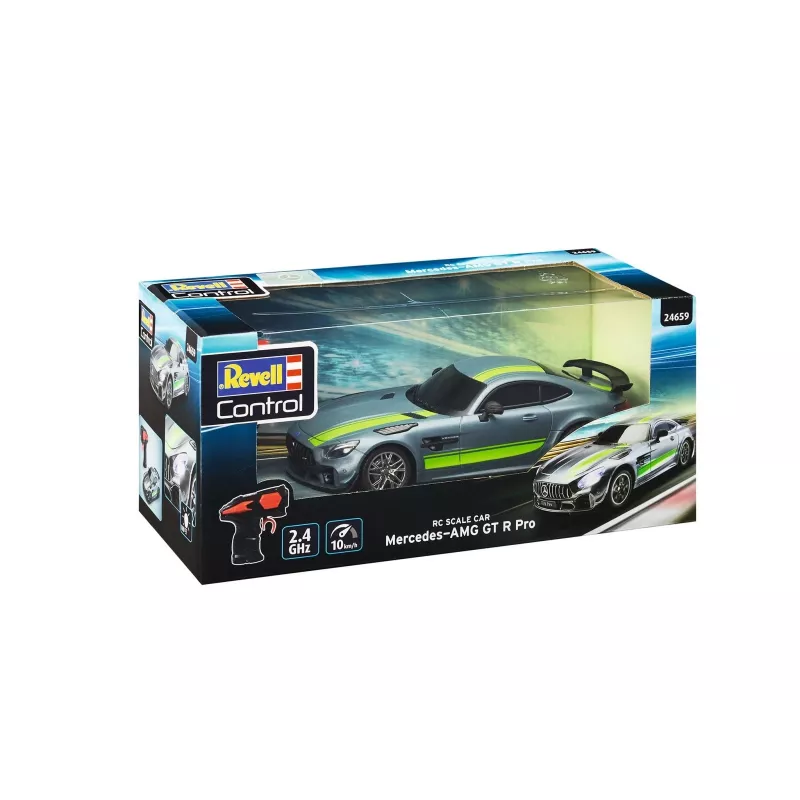 Coche RC a escala Mercedes - AMG GTR Pro