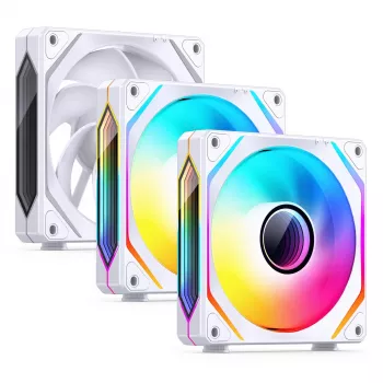 Set de ventiladores Jonsbo ZL-120WR PWM ARGB Reversed 120mm, 3 uds.