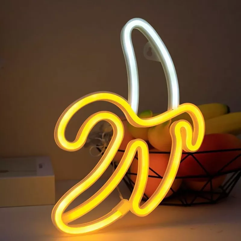 Luz de neón decorativa MANTA SNL01WHT – diseño luminoso y colorido, iluminación de acento de pared