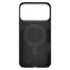 Funda protectora FIXED para Apple iPhone 17 Pro Max — fibra de aramida, negra