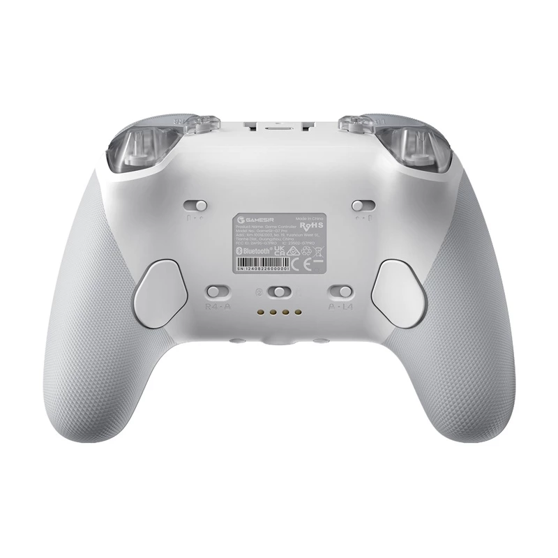 GameSir mando de juegos G7 PRO Mech White – compatibilidad con cable/inalámbrica, diseño ergonómico