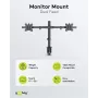 Goobay soporte doble para monitor Fix (59394)