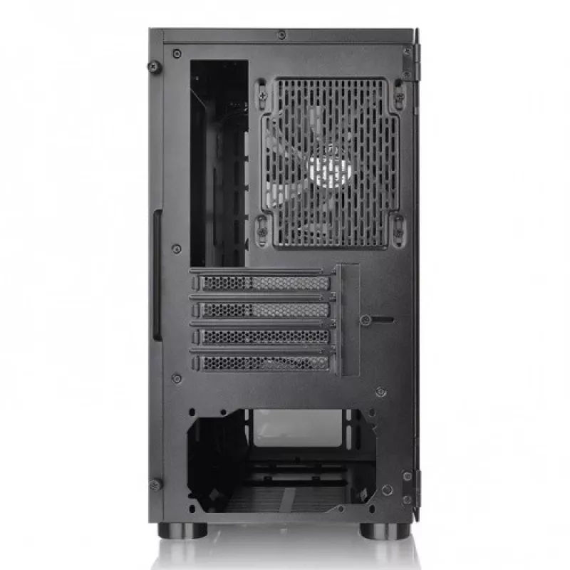 Caja de PC Thermaltake V150 TG microtorre negra