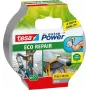 Cinta TESA ECO REPAIR 10 m fibra caucho gris