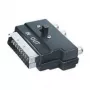 Adaptador SCART ShiverPeaks 94035 con 3× RCA (cinch) y conector MiniDIN de 4 pines