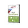 Toshiba S300 Surveillance disco duro interno 3.5 SATA 6GB/s – 6 TB, 5400 rpm