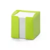 Bloc de notas cuadrado verde Durable TREND 105x100x100 mm