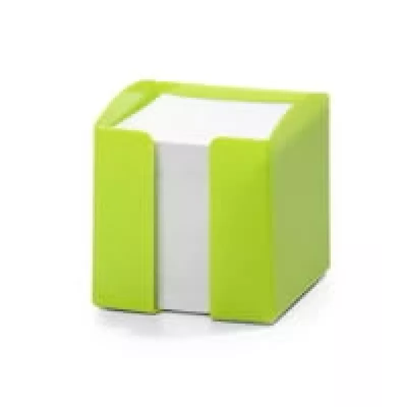 Bloc de notas cuadrado verde Durable TREND 105x100x100 mm