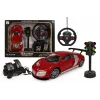 Coche teledirigido Artyk modelo 177927 con mando de volante y señales luminosas