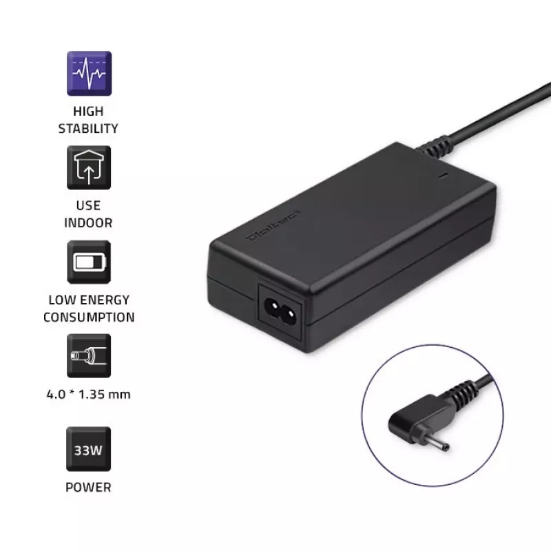 Fuente de alimentación para ASUS 33W | 19V | 1,75A | 4,0 * 1,35 | + cable de alimentación