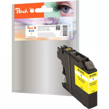 Cartucho de tinta Peach PI500-84 1 unidad rendimiento estándar amarillo