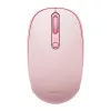 Ratón inalámbrico Baseus F01B Tri-Mode 2.4G BT5.0 1600 DPI (rosa)