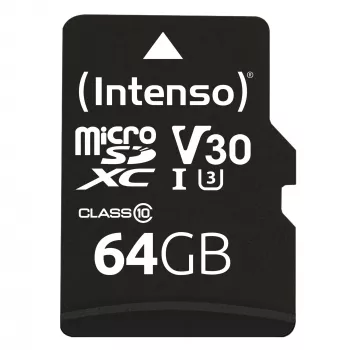 Tarjeta de memoria Intenso 64 GB MicroSDXC UHS-I Class 10 3433490