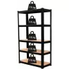 Topeshop Estantería P9040 Estantería para herramientas de jardín Independiente Acero galvanizado, MDF