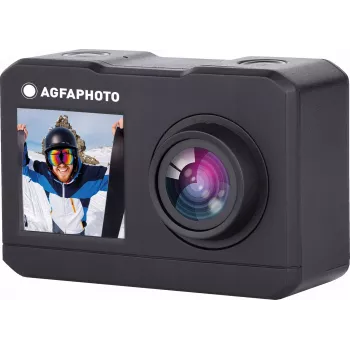 Action cam AgfaPhoto Action cámara deportiva 16 MP 2K Ultra HD CMOS Wi-Fi 58 g (AC7000BK)