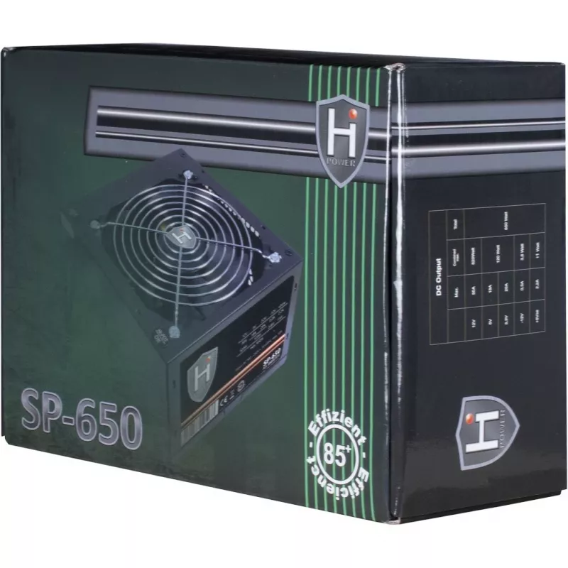 Fuente de alimentación Inter-Tech HIPOWER SP-650 650 W