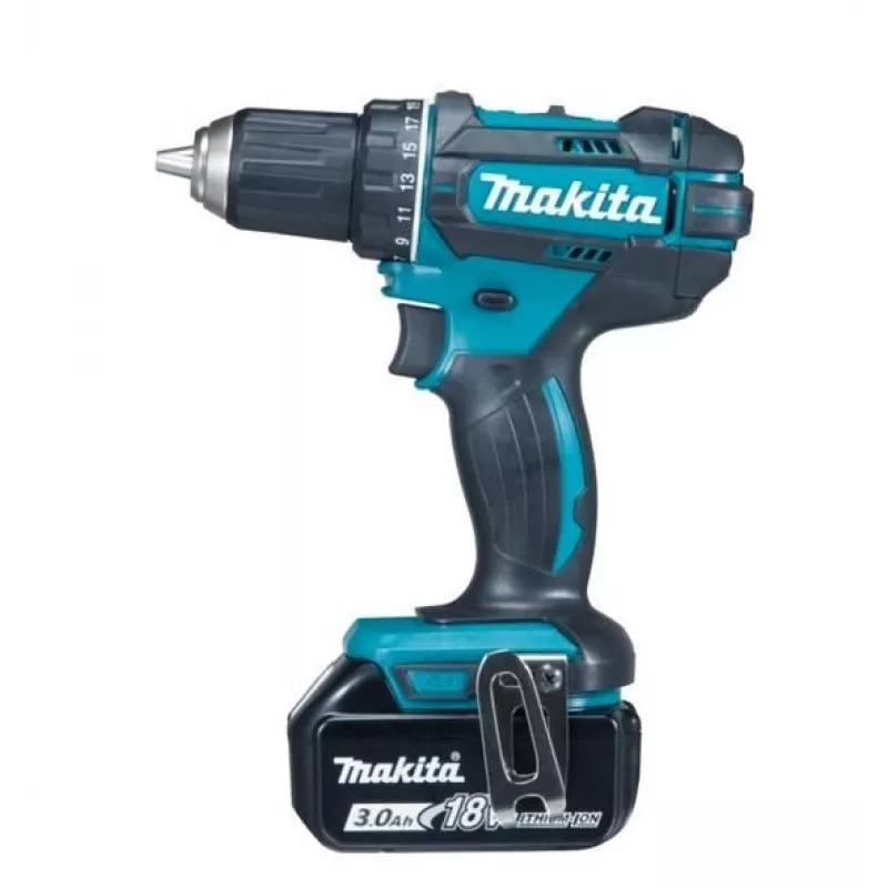 Taladro Makita DDF482RFJ 1900 rpm negro, azul 1,5 kg