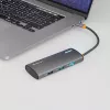 Hub USB-C Tellur TLL321061 con PD 3.0 100W, salida HDMI y 3× conectores USB 3.0
