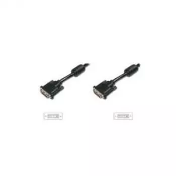 Cable DVI Digitus DK-320101-020-S 2 m DVI-D Negro