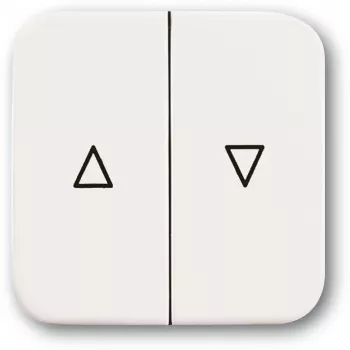 Accesorio para interruptor eléctrico Busch-Jaeger 2504-214, blanco